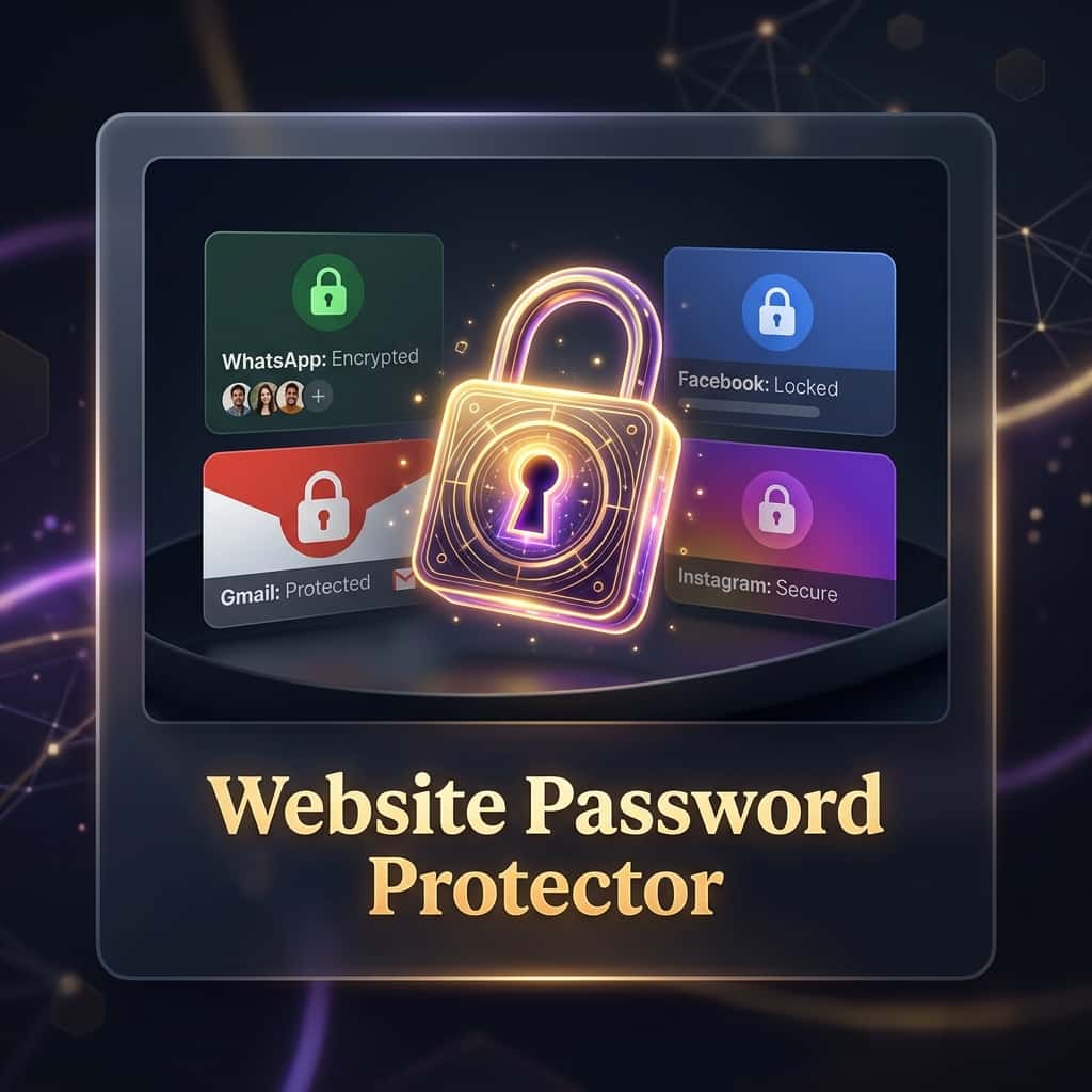 Website Password Protector – Lock Any Website Behind a Secure PIN