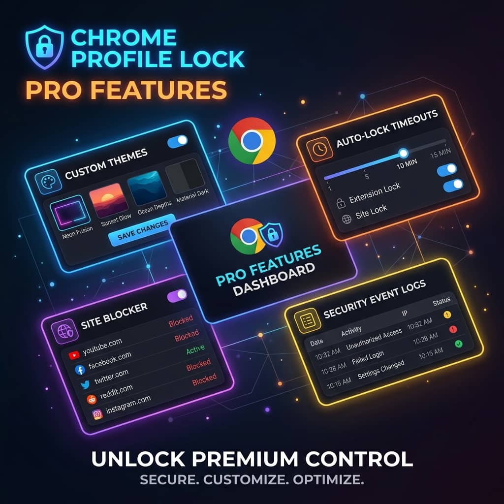 Google Chrome Profile Lock: Password Protect Your Browser and Keep Your Privacy Secure