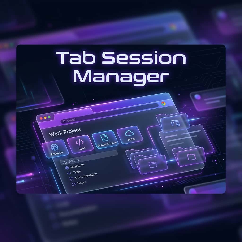 Tab Session Manager AI – Save, Organize, and Restore Your Browser Workspaces Effortlessly
