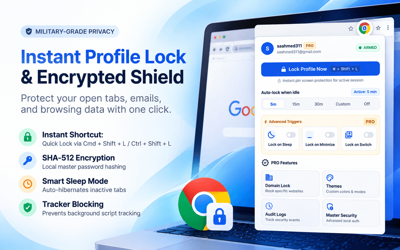 Google Chrome Profile Lock Google Chrome Profile Lock